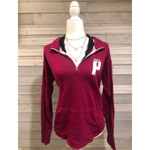 ✨PINK half zip sweater✨